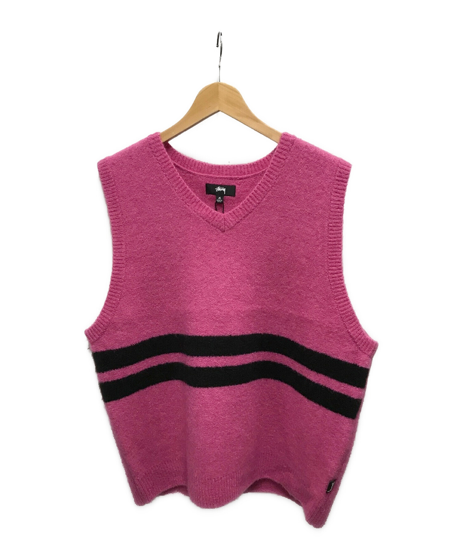 STUSSY BRUSHED MOHAIR VEST 22SS ニットベスト 限定価格 11050円 www