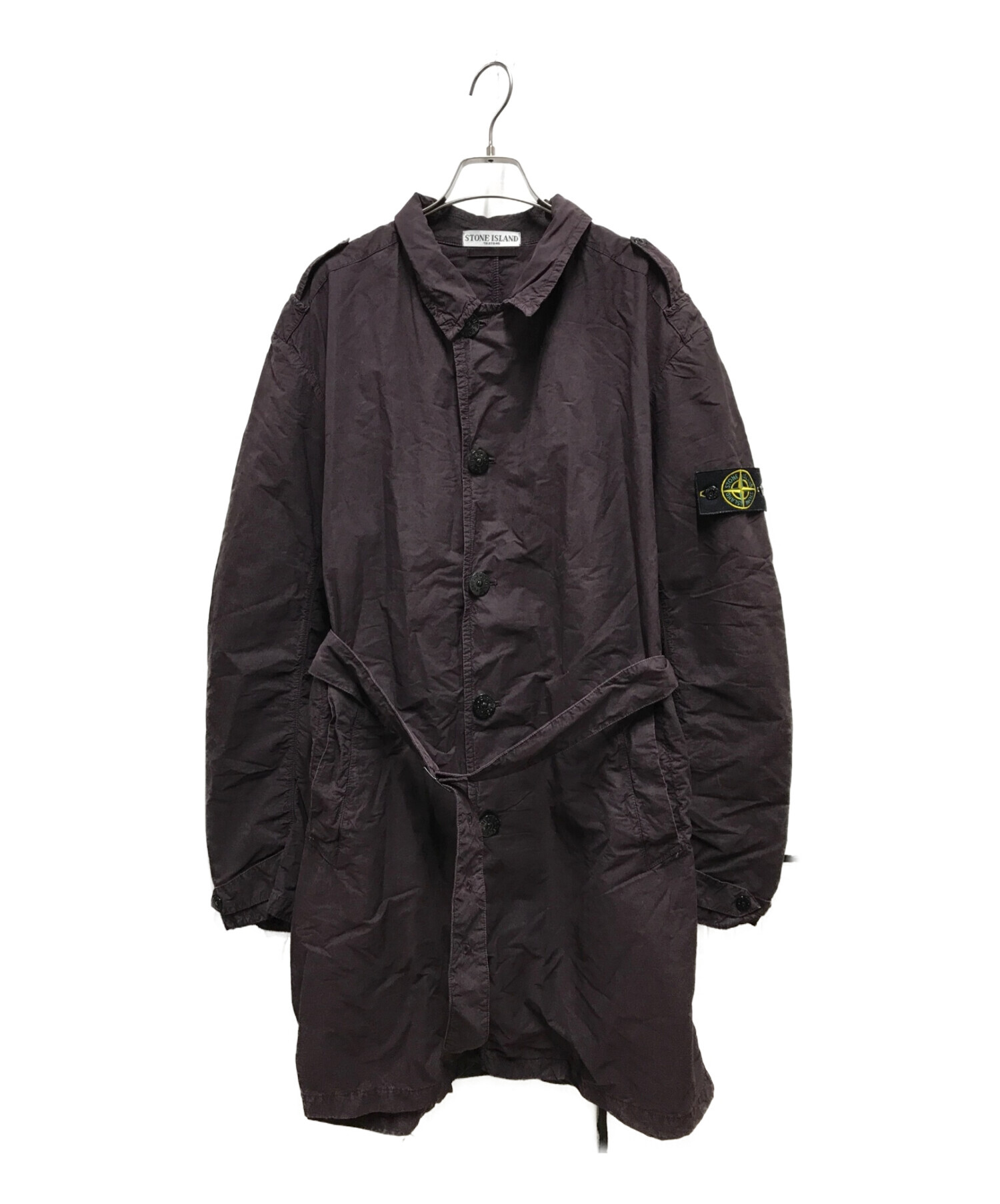 柔らかい STONE ISLAND ストーンアイランド 製品染めジャケット SIZE