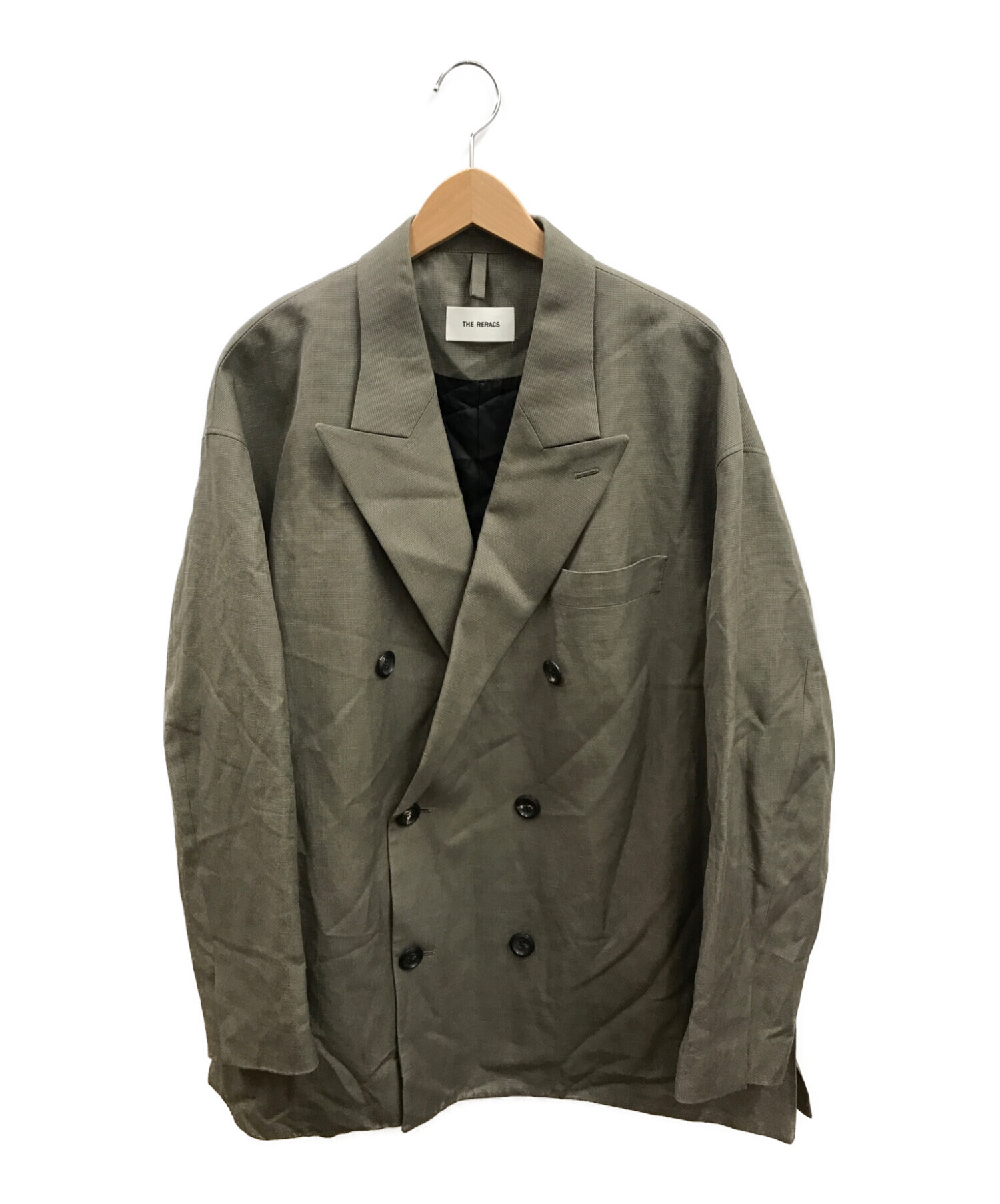 メーカー供給 the reracs リラクス ジャケット jacket olive 21ss euro