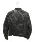 Brookl Leather sportwear (ブルックスレザースポーツウェア) 60'sシングルライダースジャケット ブラック サイズ:38：5800円