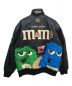 JEFF HAMILTON (ジェフハミルトン) M&M (エムアンドエム) コラボレーシングレザージャケット ブラック サイズ:M：42800円