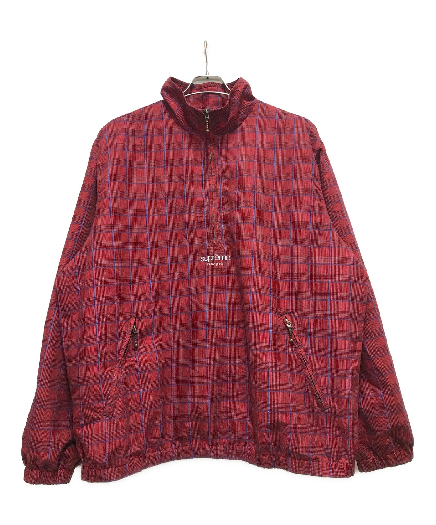 supreme Track Half Zip Pullover Lサイズ レッド ccorca.org