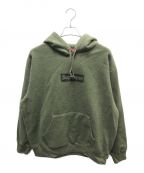 SUPREMEシュプリーム）の古着「インサイドアウトボックスロゴフーデットシャツ / Inside Out Box Logo Hooded Sweatshirt」｜グリーン