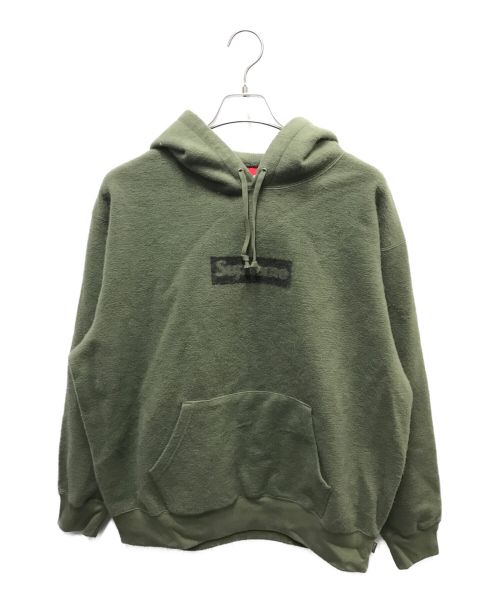 SUPREME（シュプリーム）SUPREME (シュプリーム) インサイドアウトボックスロゴフーデットシャツ / Inside Out Box Logo Hooded Sweatshirt グリーン サイズ:Mediumの古着・服飾アイテム