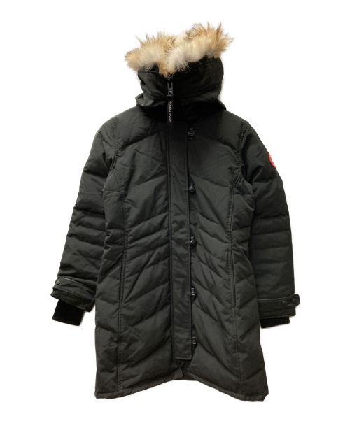 CANADA GOOSE（カナダグース）CANADA GOOSE (カナダグース) Lorette Parkaダウンジャケット ブラック サイズ:S 未使用品の古着・服飾アイテム