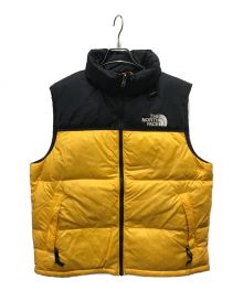 THE NORTH FACE（ザ ノース フェイス）の古着「ヌプシダウンベスト」｜イエロー