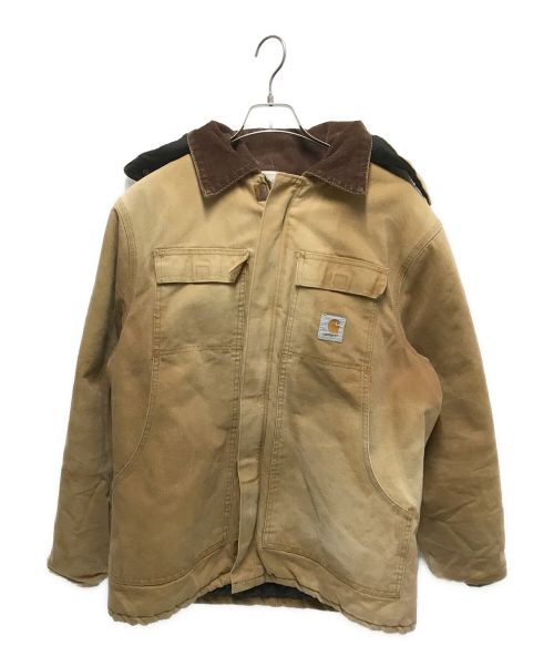 CarHartt（カーハート）CarHartt (カーハート) フード付きトラディショナルジャケット ベージュ サイズ:下記参照の古着・服飾アイテム