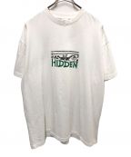 HIDDEN  NEW YORKヒドゥンニューヨーク）の古着「プリントTシャツ」｜ホワイト