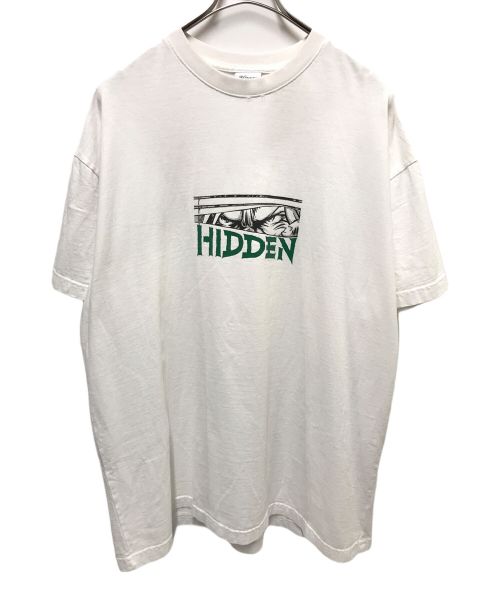 HIDDEN  NEW YORK（ヒドゥンニューヨーク）HIDDEN  NEW YORK (ヒドゥンニューヨーク) プリントTシャツ ホワイト サイズ:XLの古着・服飾アイテム