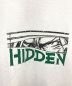 中古・古着 HIDDEN  NEW YORK (ヒドゥンニューヨーク) プリントTシャツ ホワイト サイズ:XL：5800円