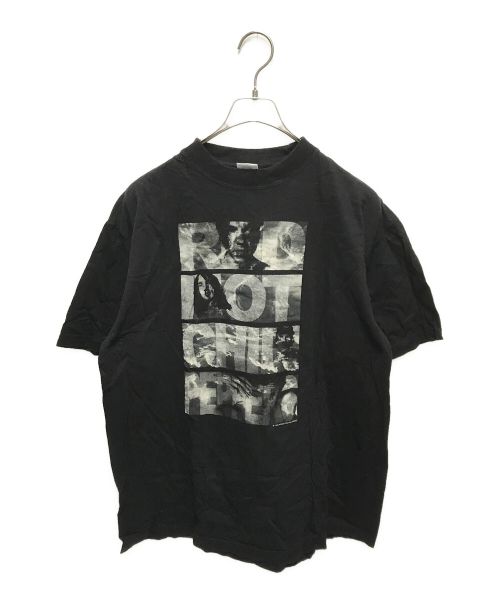 RED HOT CHIRI PEPPERS（レッド ホット チリ ペッパーズ）RED HOT CHIRI PEPPERS (レッド ホット チリ ペッパーズ) 90‘SバンドプリントTEE ブラック サイズ:X-LARGEの古着・服飾アイテム