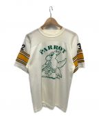 PARROTTパロット）の古着「ヴィンテージフットボールTEE」｜ホワイト