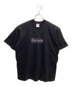 SUPREMEシュプリーム）の古着「カウズチョークロゴTEE」｜ブラック