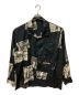 Porter Classic（ポータークラシック）の古着「ALOHA LONG SHIRT TIMES SQUARE」｜ブラック