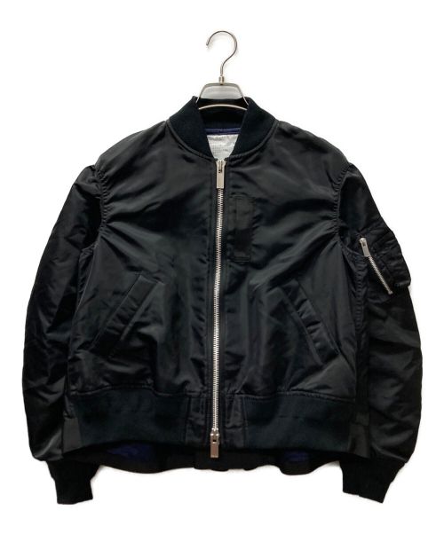 sacai（サカイ）sacai (サカイ) Nylon Twill Blouson ブラック サイズ:Sの古着・服飾アイテム