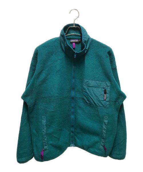 Patagonia（パタゴニア）Patagonia (パタゴニア) フリースジャケット グリーン サイズ:Lの古着・服飾アイテム