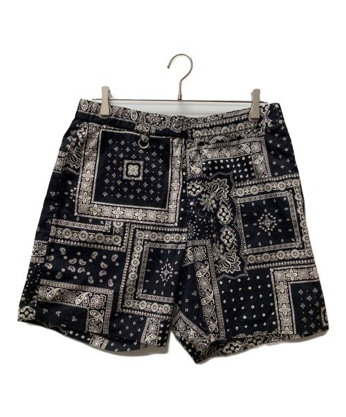 SOPH.（ソフネット）SOPH. (ソフネット) BANDANA EASY SHORTS ブラック サイズ:FREEの古着・服飾アイテム