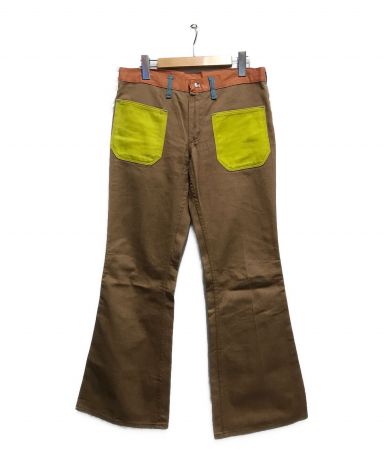 [中古]Wrangler(ラングラー)のメンズ パンツ 70`Sクレイジーパターンフレアパンツ