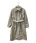 MACKINTOSH（マッキントッシュ）の古着「ROSLIN HONEY COTTON & WOOL REVERSIBLE TRENCH COAT」｜ベージュ×グレー