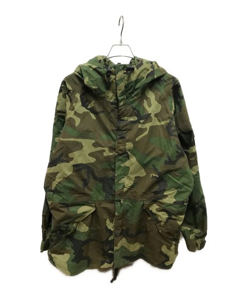 US ARMY（ユーエスアーミー）US ARMY (ユーエス アーミー) ECWCS GEN1 GORE-TEX CAMO PARKA オリーブ サイズ:LARGE LONGの古着・服飾アイテム