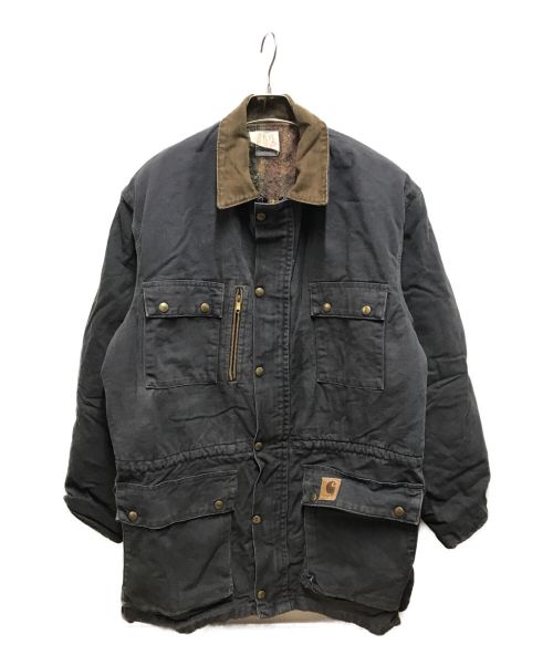 CarHartt（カーハート）CarHartt (カーハート) 80's ミシガンチョアコート ネイビー サイズ:LARGEの古着・服飾アイテム