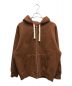 SUPREME（シュプリーム）の古着「Small Box Drawcord Zip Up Hooded Sweatshirt」｜ブラウン