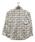 BALENCIAGA (バレンシアガ) SCRIBBLE PRINT COTTON SHIRT ホワイト サイズ:39：34800円