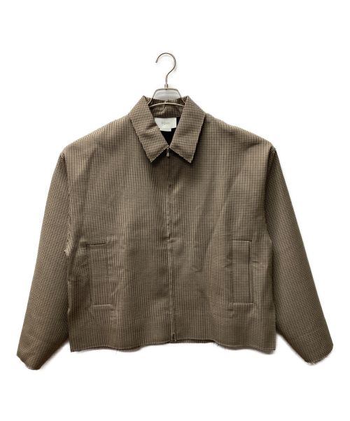 YOKE（ヨーク）YOKE (ヨーク) CUT-OFF DRIZZLER JACKET ベージュ サイズ:Mの古着・服飾アイテム