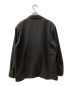 KABEL (カベル) FULL WORSTED SERGE 3B SHIRT JACKET ブラック サイズ:3：8000円