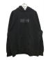 Supreme（シュプリーム）の古着「Chalk Logo Hooded Sweatshirt」｜ブラック