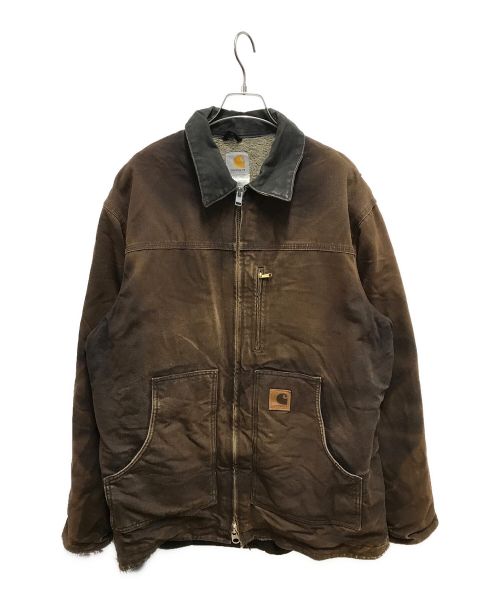 CarHartt（カーハート）CarHartt (カーハート) リッジコート ブラウン サイズ:LARGEの古着・服飾アイテム