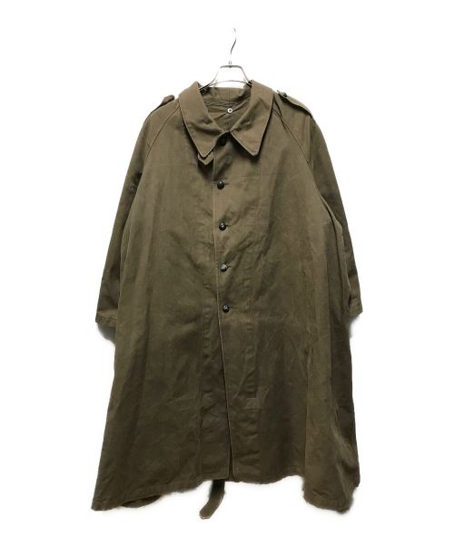 French Military（フレンチミリタリー）French Military (フランス軍) M-35 MOTORCYCLE COAT カーキ サイズ:下記参照の古着・服飾アイテム