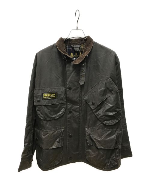 Barbour（バブアー）Barbour (バブアー) INTERNATIONAL WAX JACKET ブラウン サイズ:Mの古着・服飾アイテム