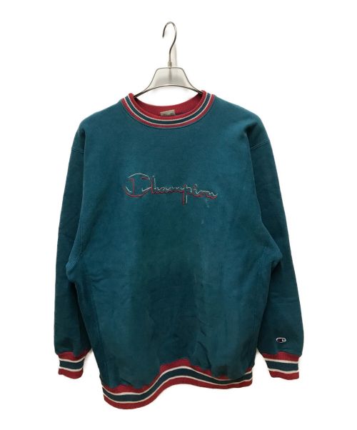 Champion（チャンピオン）Champion (チャンピオン) 90's REVERSE WEAVE SWEAT SHIRTS グリーン サイズ:XX-LARGEの古着・服飾アイテム