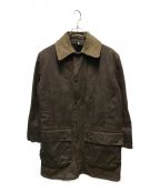 Barbourバブアー）の古着「Northumbria Waxed Cotton Jacket」｜ブラウン