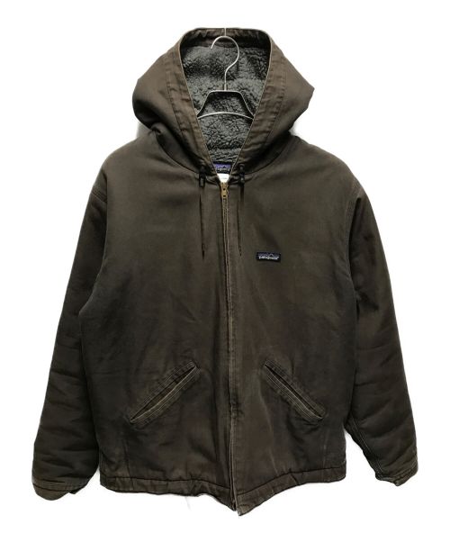 Patagonia（パタゴニア）Patagonia (パタゴニア) Lined Canvas Hoody ブラウン サイズ:Lの古着・服飾アイテム