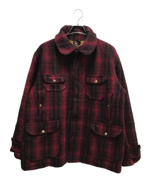 WOOLRICH（ウールリッチ）WOOLRICH (ウールリッチ) 50’S 503マッキーノジャケット レッド サイズ:46の古着・服飾アイテム