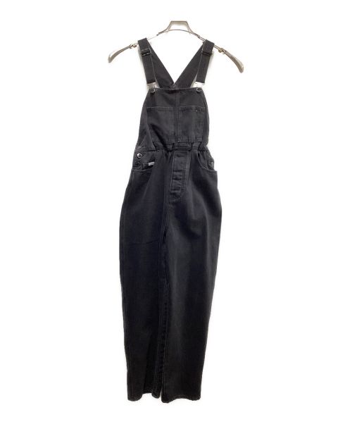 THE SHISHIKUI（ザ シシクイ）THE SHISHIKUI (ザ シシクイ) black denim jumpsuit ブラック サイズ:FREEの古着・服飾アイテム