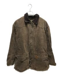 CarHartt（カーハート）の古着「ダックランチコート」｜ブラウン