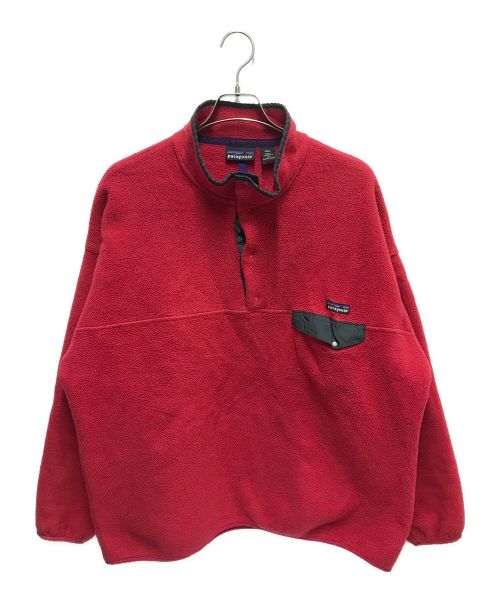 Patagonia（パタゴニア）Patagonia (パタゴニア) 90`sシンチラスナップT レッド サイズ:XXLの古着・服飾アイテム