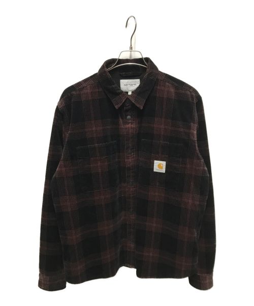 Carhartt WIP（カーハート）Carhartt WIP (カーハートダブリューアイピー) ginnis shirt jac ブラック サイズ:Lの古着・服飾アイテム