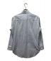 YOHJI YAMAMOTO (ヨウジヤマモト) SUNNY COTTON DRAPE P SHIRT ブルー サイズ:1：10800円