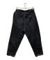 doublet (ダブレット) SILK DENIM WIDE TROUSER ブラック サイズ:MEDIUM：13800円