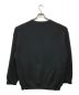 Graphpaper (グラフペーパー) Suvin Loose Rib Crew Neck Knit ブラック サイズ:F：12800円