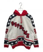 SUPREMEシュプリーム）の古着「hockey hooded sweatshrit」｜グレー