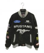 JH Designジェイエイチデザイン）の古着「40TH MUSTANG RACING JACKET」｜ブラック