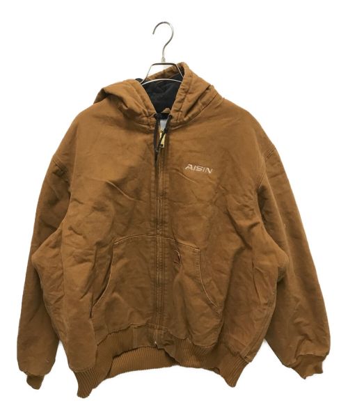 CarHartt（カーハート）CarHartt (カーハート) アクティブジャケット ブラウン サイズ:2XLの古着・服飾アイテム