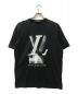 LOUIS VUITTON（ルイ ヴィトン）の古着「peace and love KIM JONES Tシャツ」｜ブラック