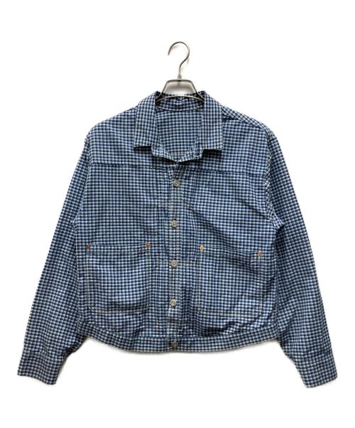 LEVI'S VINTAGE CLOTHING（リーバイス ビンテージ クロージング）LEVI'S VINTAGE CLOTHING (リーバイスヴィンテージクロージング) TRIPLE PLEAT BLOUSE ブルー サイズ:Sの古着・服飾アイテム