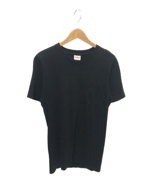 SUPREME（シュプリーム）Supreme (シュプリーム) ANTIHERO (アンタイヒーロー) Logo Pocket Tee ブラック サイズ:Sの古着・服飾アイテム